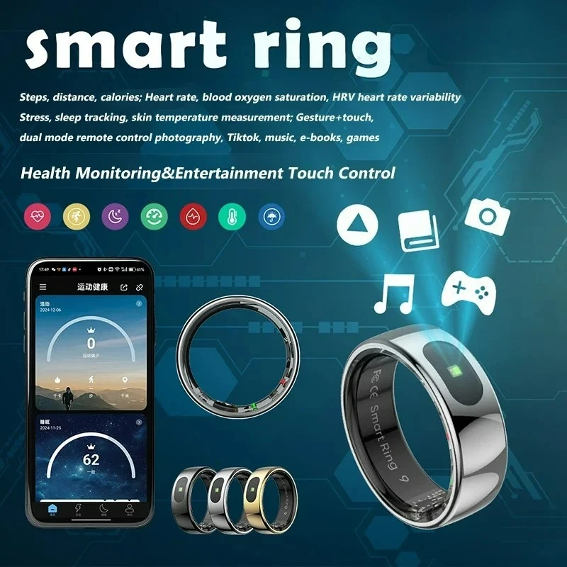Temperature Ring Skin - HY Digital, Cincin Pintar Terbaru untuk