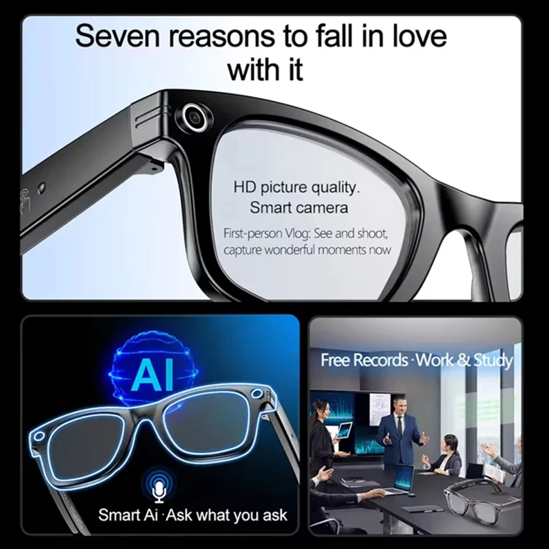 Lenovo AI Smart Glasses 4K Cam - Smart Glasses Lens ulasan dan harga