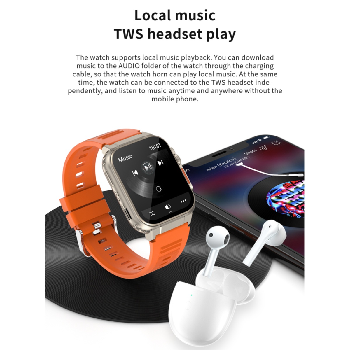 S12 Ultra MAX Versi Global, Ja - Fall Detection Watch ulasan dan harga