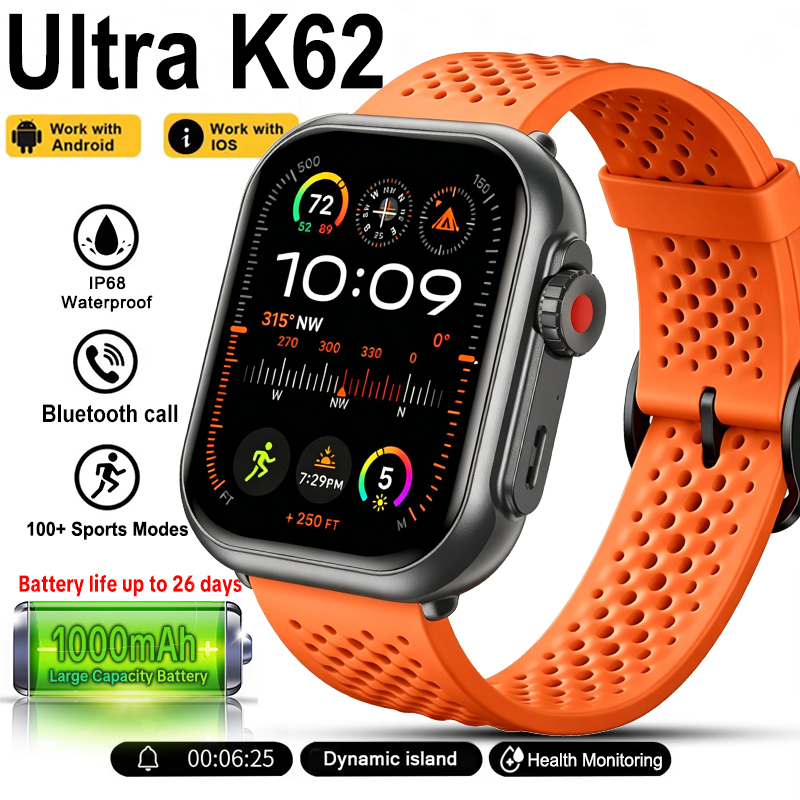 Jam Tangan Pintar Baru Ultra K - Fall Detection Watch ulasan dan harga