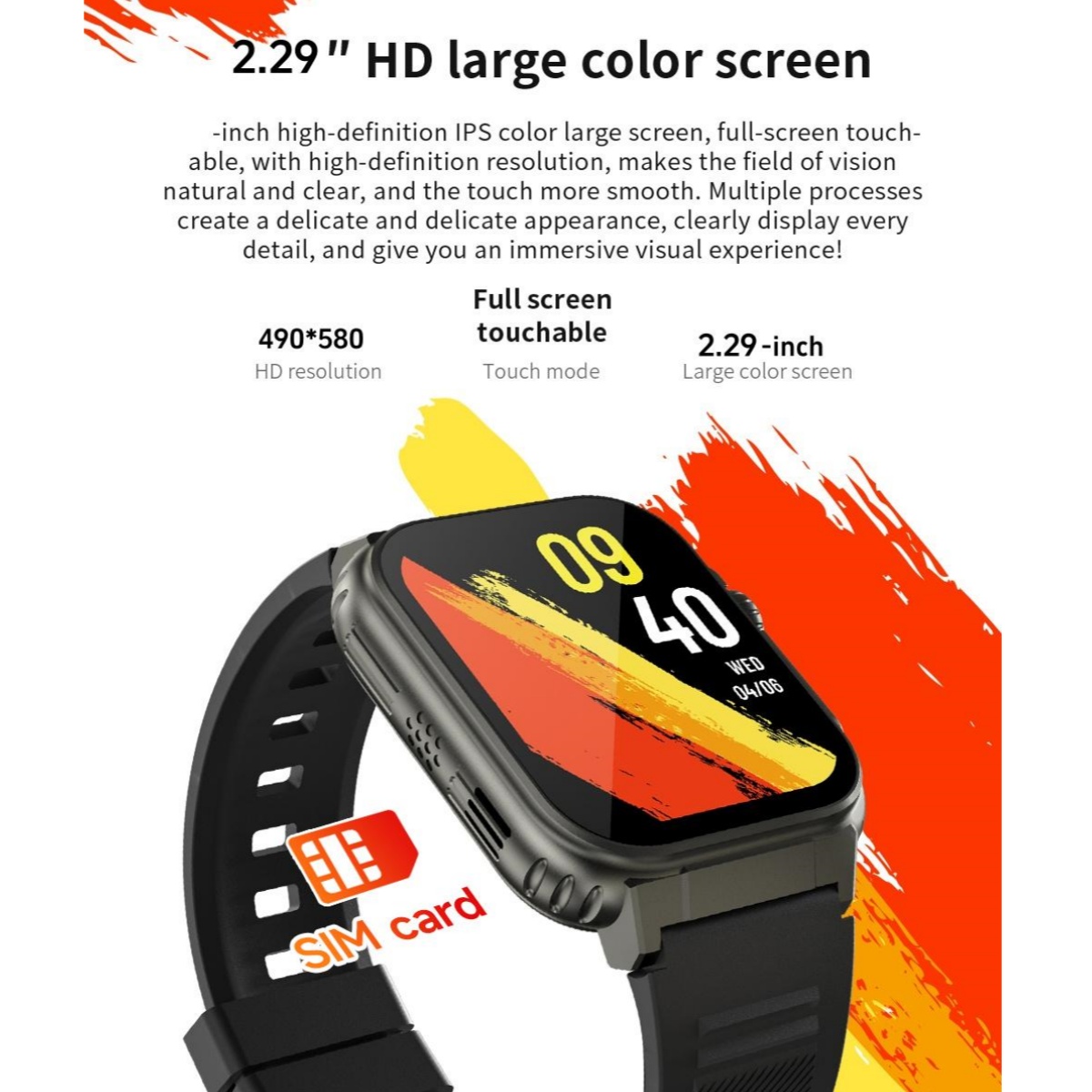 Versi Global Android 12.0 S12  - Fall Detection Watch ulasan dan harga