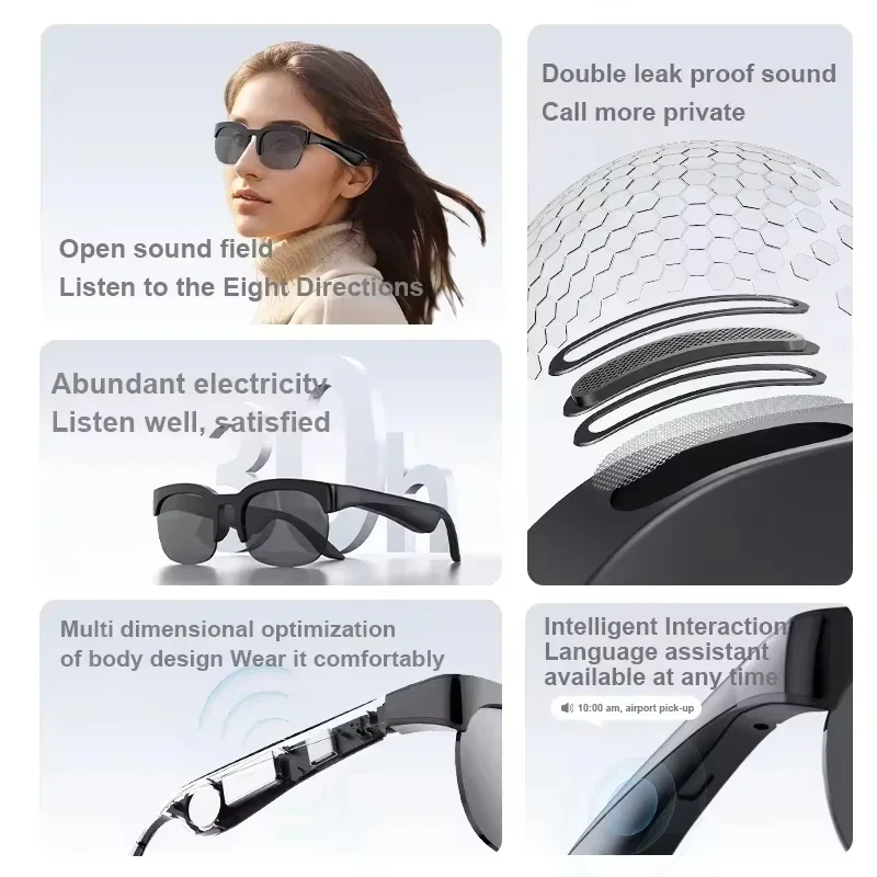 Lenovo 2026 Kacamata Pintar AI - Smart Glasses Lens ulasan dan harga