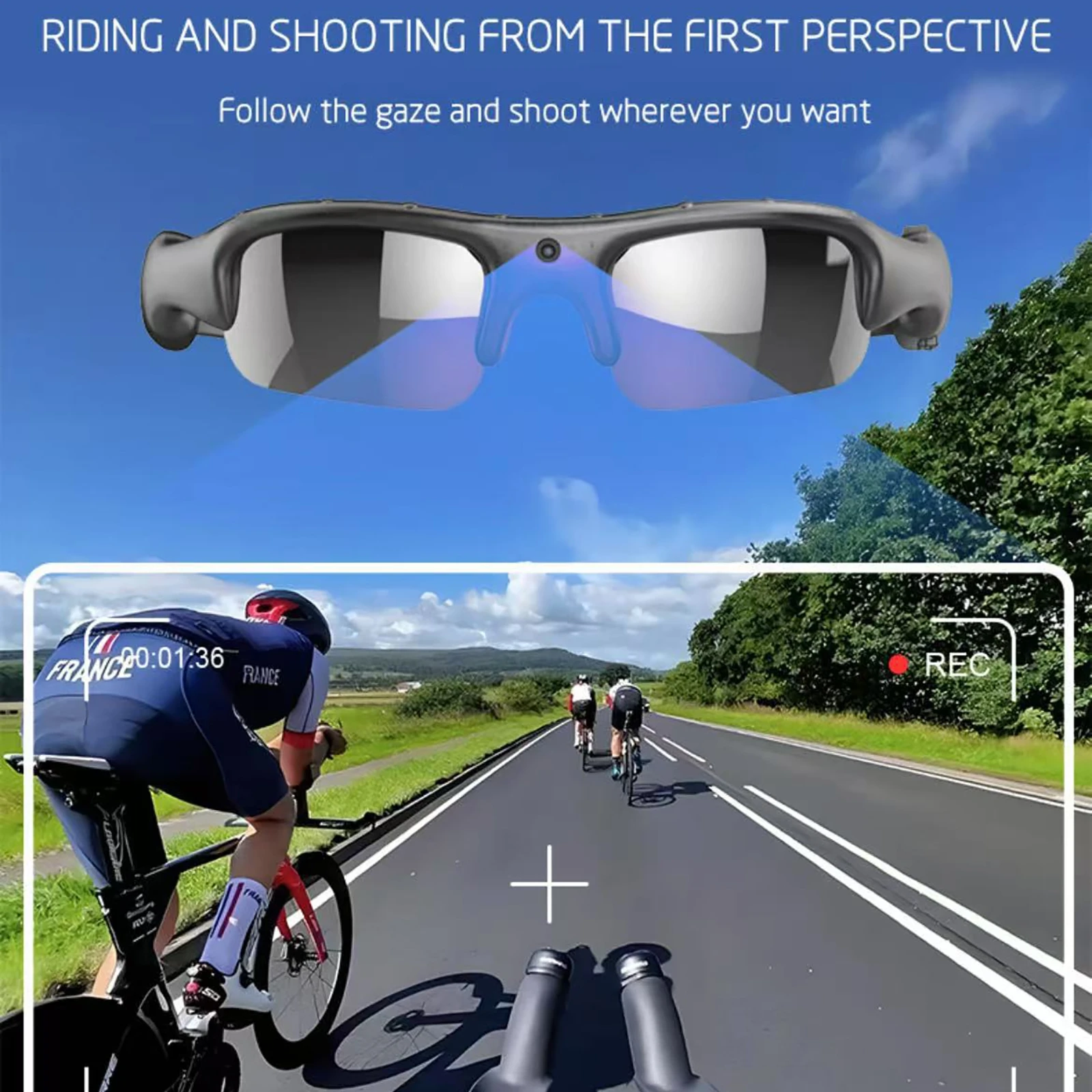 Kacamata Pintar WIFI Kamera 10 - Smart Glasses Lens ulasan dan harga