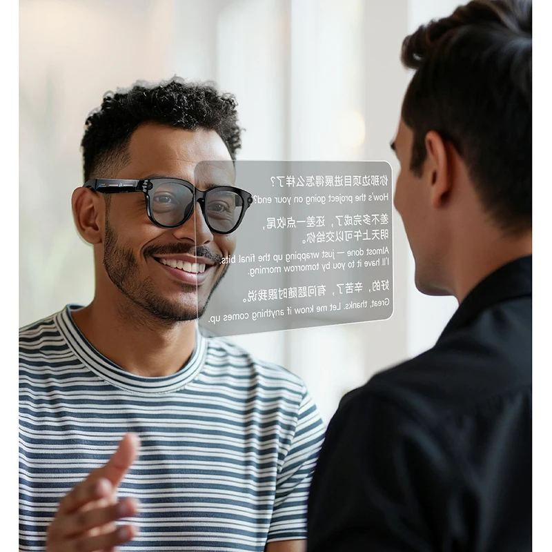 Kacamata pintar AI M89 dengan  - Smart Glasses Lens ulasan dan harga