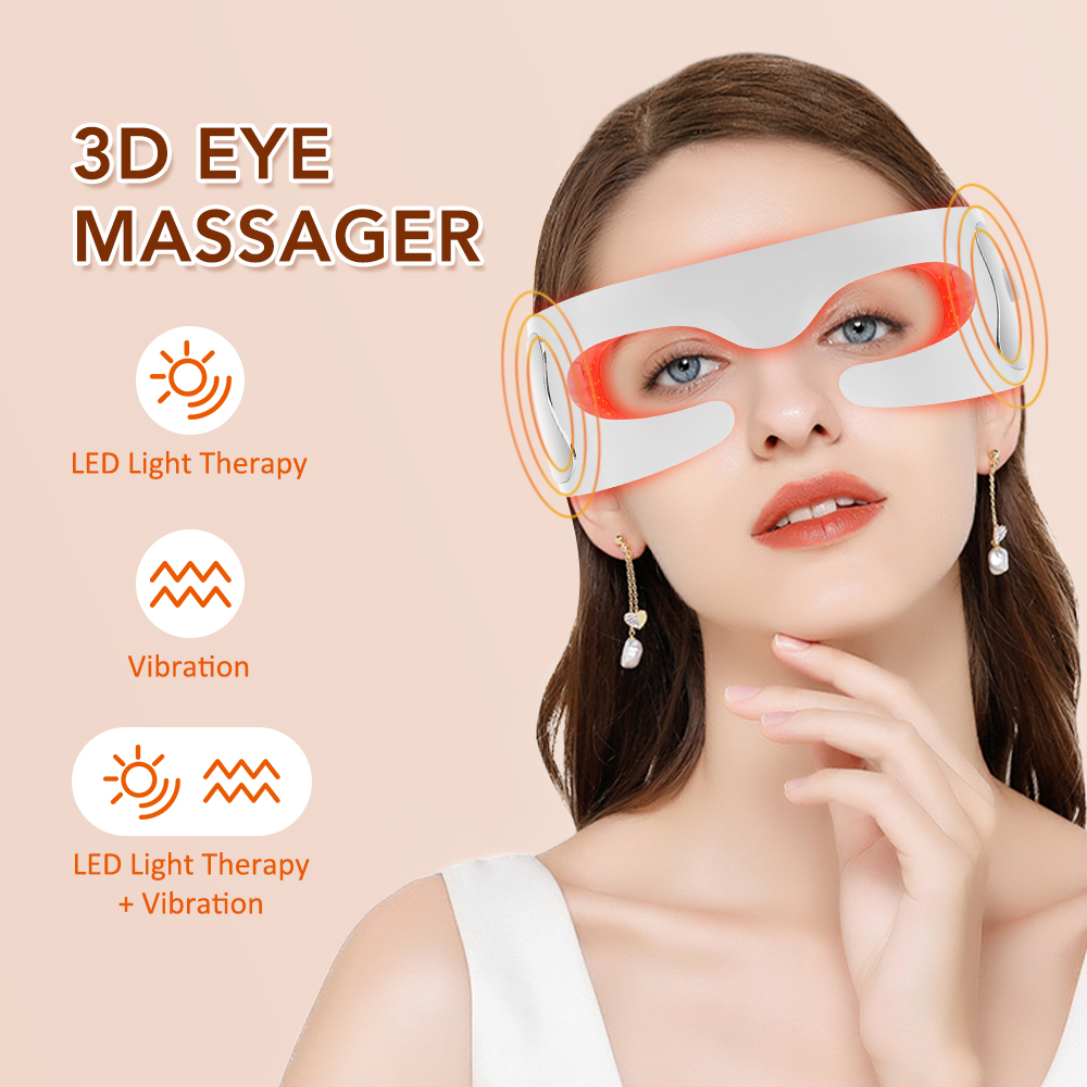 Alat pijat mata elektrik, alat - Light Therapy Glasses ulasan dan harga