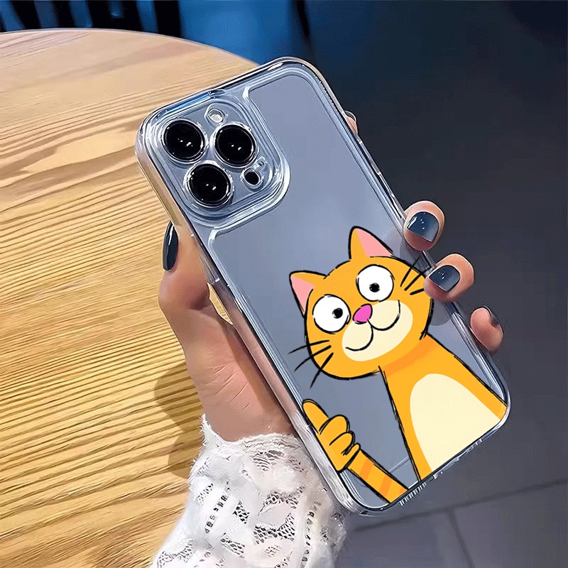 Casing Telepon Kucing Oranye K - Xiaomi Redmi Note 14 ulasan dan harga