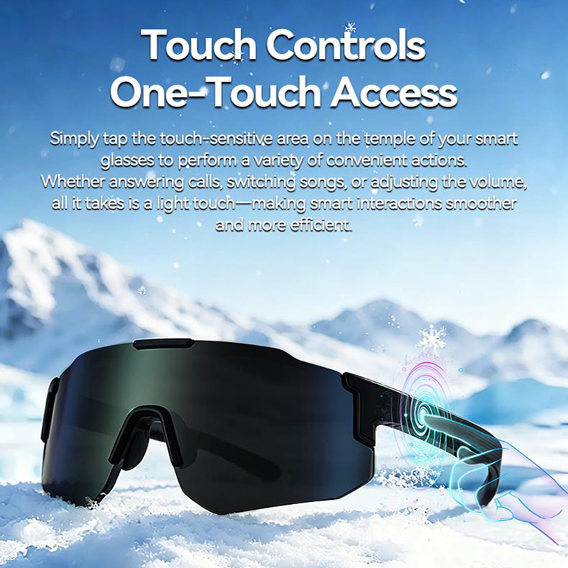 Kacamata Olahraga Audio Pintar - Smart Glasses Lens ulasan dan harga