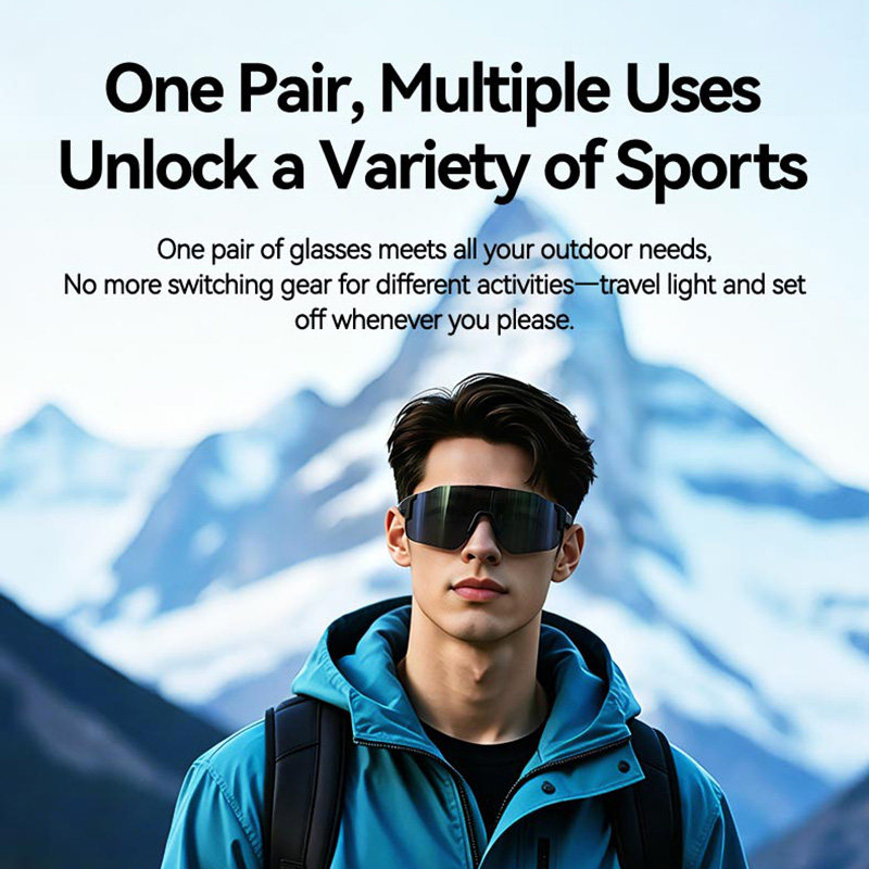Kacamata Olahraga Audio Pintar - Smart Glasses Lens ulasan dan harga